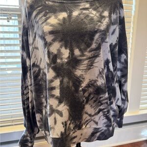 Women's Tie-Dye Long Sleeve Top